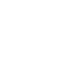 Białe konturowe logo Facebooka na czarnym tle, symbol mediów społecznościowych